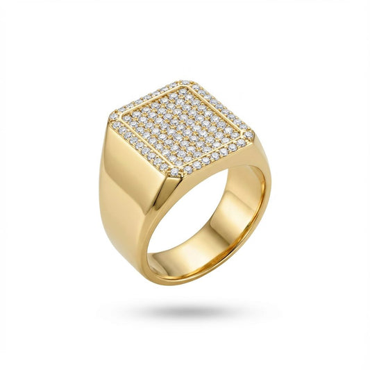 Chevalière rectangle